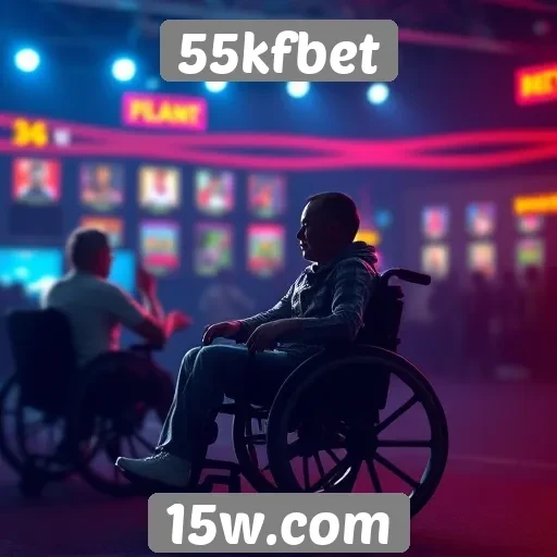 Acessibilidade no site 55kfbet para jogadores